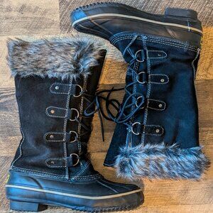 Western Chief Yukon Boots Black Suede